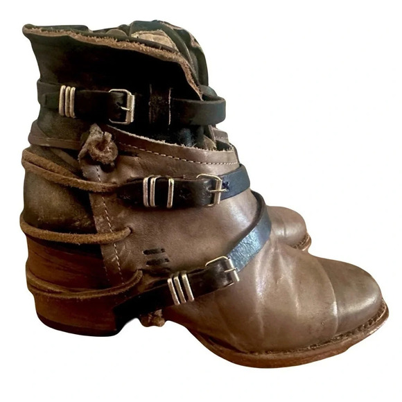 Freebird by Steven Shoes - Freebird by Steven Crue Grey Multi Size 5